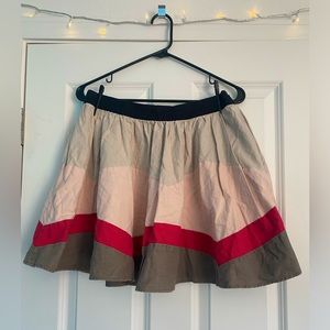 Lux by Urban Outfitters Canvas/Linen Circle Skirt, Small